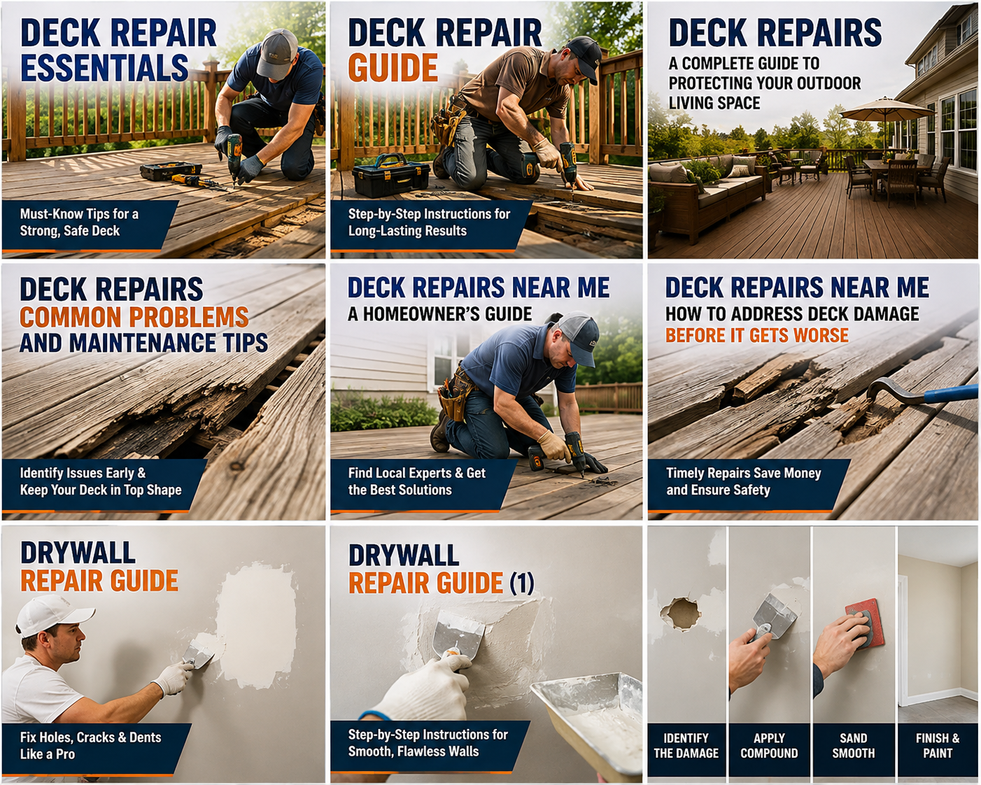 Deck Repairs Near Me: How to Address Deck Damage Before It Gets Worse