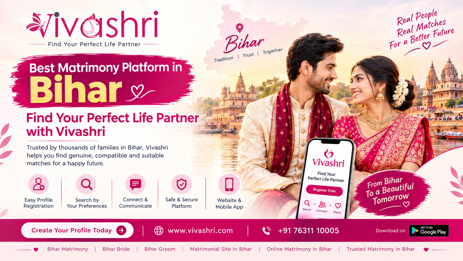 Find Your Perfect Life Partner with the Best Matrimony Site