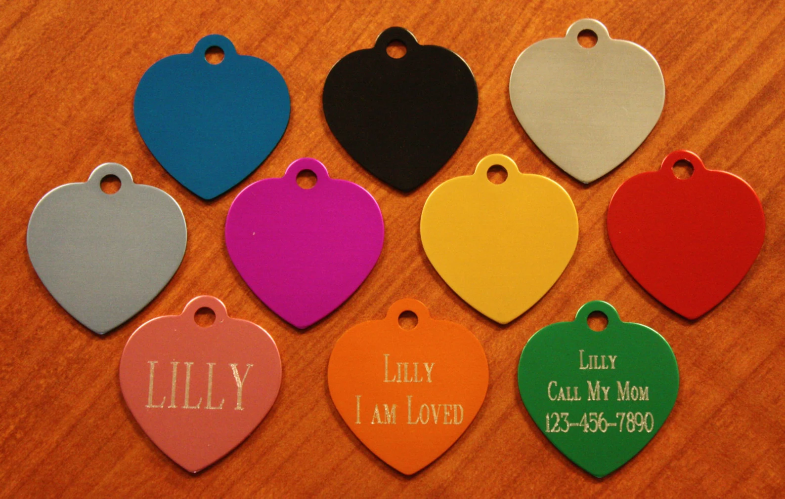 Creative Custom Heart Tags For Packaging Use