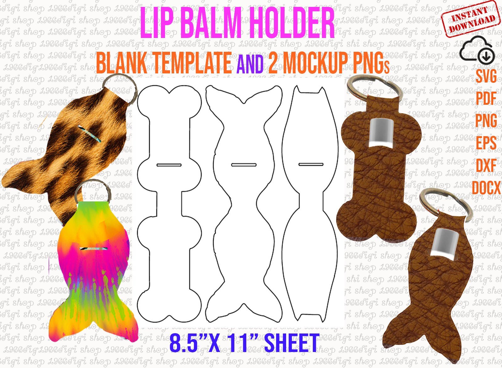 Custom Lips Tags for Unique Gift Branding