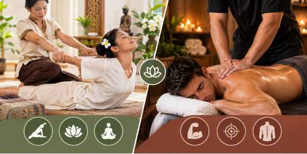 Thai Massage vs Deep Tissue Massage: Key Differences Explained